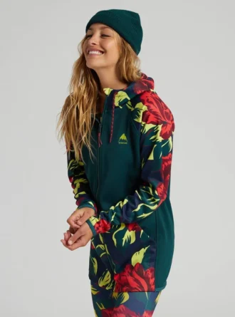 Pile da donna Burton Crown Weatherproof con zip integrale
