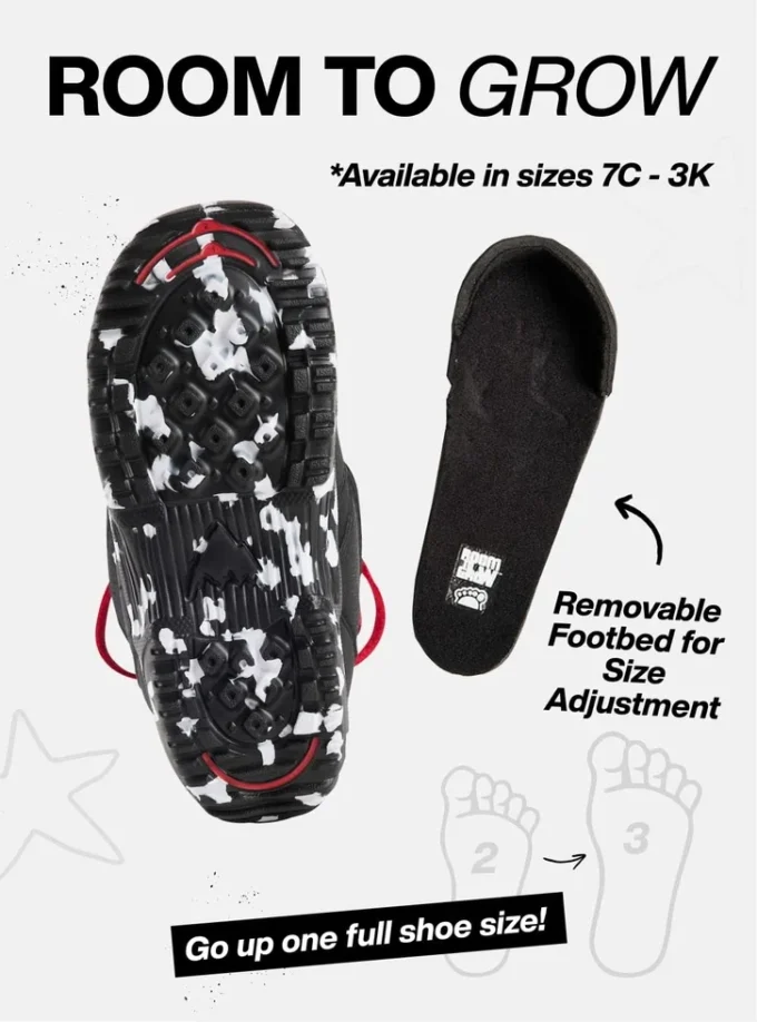 Scarponi da snowboard Burton Mini Grom per bambini Scarponi da snowboard Burton Mini Grom per bambini