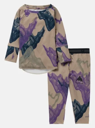 Set di intimo tecnico Burton di peso medio per bambini e neonati