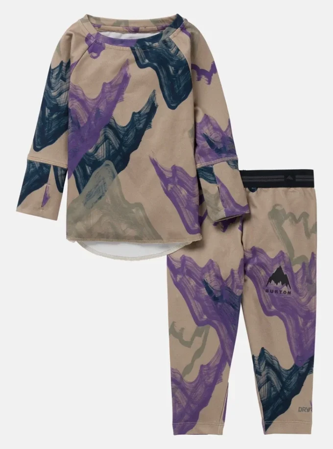 Set di intimo tecnico Burton di peso medio per bambini e neonati Set di intimo tecnico Burton di peso medio per bambini e neonati