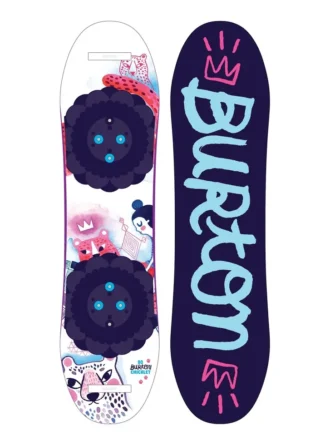 Snowboard Burton Chicklet Flat Top da ragazza – Seconda qualità