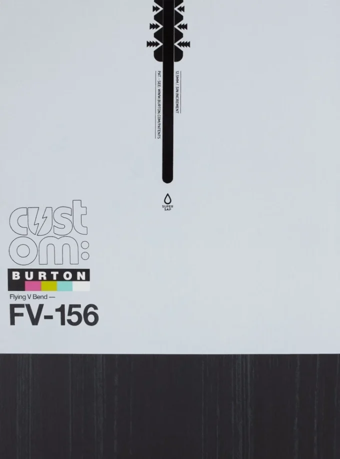 Snowboard Burton Custom Flying V da uomo Snowboard Burton Custom Flying V da uomo