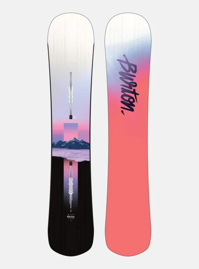 Snowboard Burton Hideaway Flat Top da donna