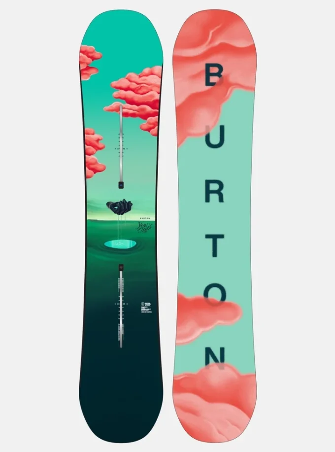 Snowboard Burton Yeasayer Flying V da donna