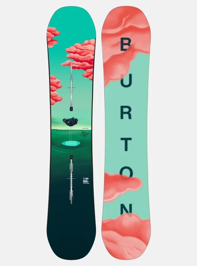 Snowboard da donna Burton Yeasayer Camber (esempio)