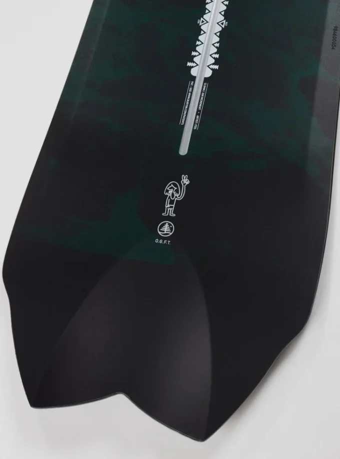 Snowboard da uomo Burton Fish 3D Directional Flat Top Snowboard da uomo Burton Fish 3D Directional Flat Top