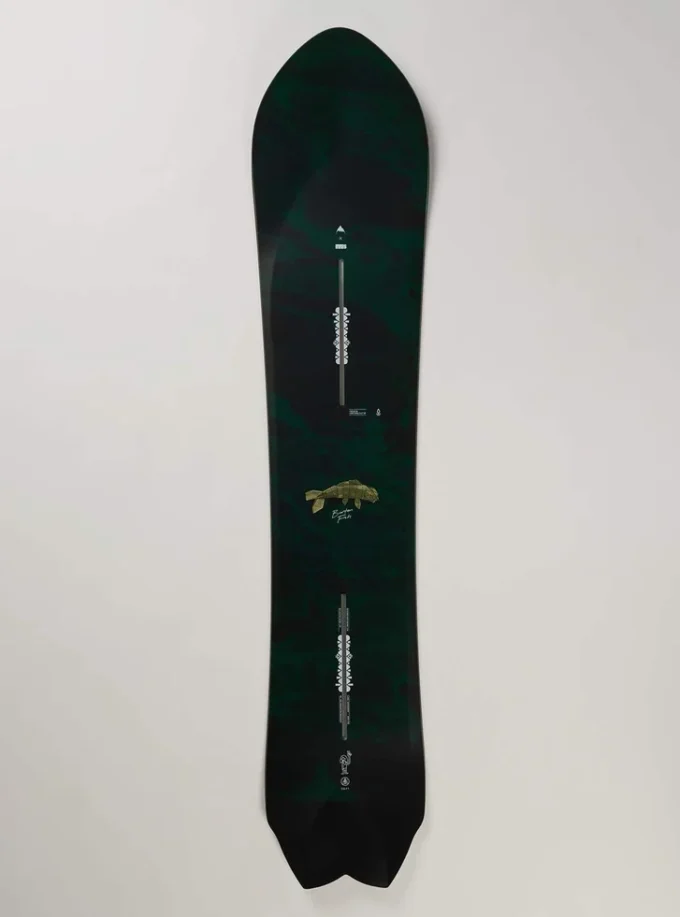 Snowboard da uomo Burton Fish 3D Directional Flat Top Snowboard da uomo Burton Fish 3D Directional Flat Top