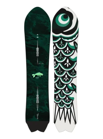 Snowboard da uomo Burton Fish 3D Directional Flat Top