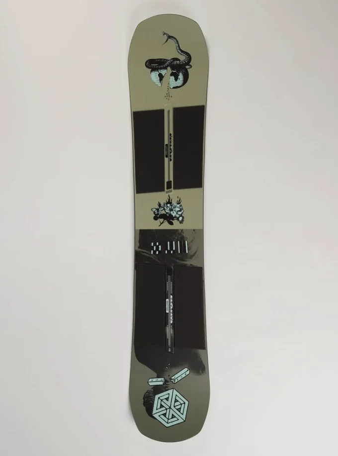 Snowboard da uomo Burton Name Dropper Camber