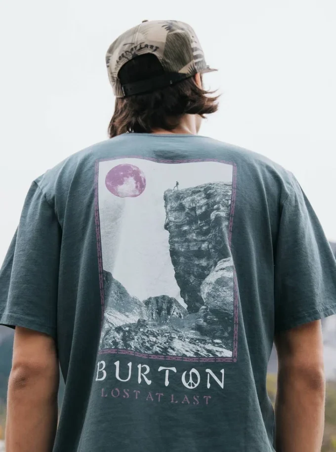 T-shirt a maniche corte Burton Inkwood da uomo T-shirt a maniche corte Burton Inkwood da uomo