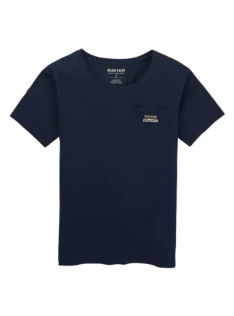 T-shirt da donna Burton Classic a maniche corte con taschino
