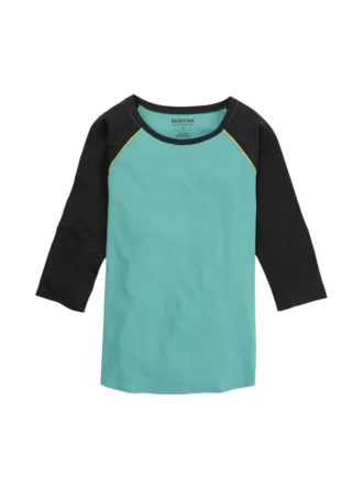 T-shirt raglan Burton Caratunk da donna
