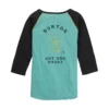 T-shirt raglan Burton Caratunk da donna