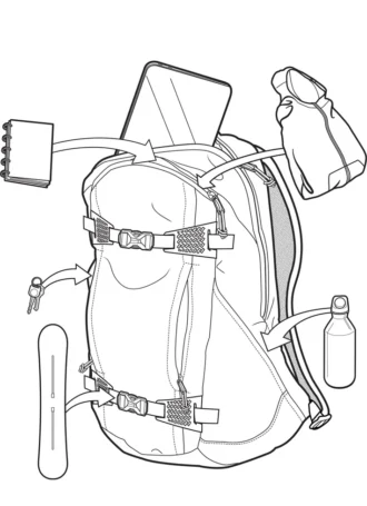 Zaino Burton Day Hiker 22L