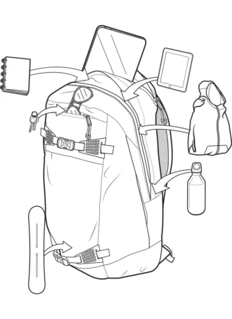 Zaino Burton Day Hiker 30L
