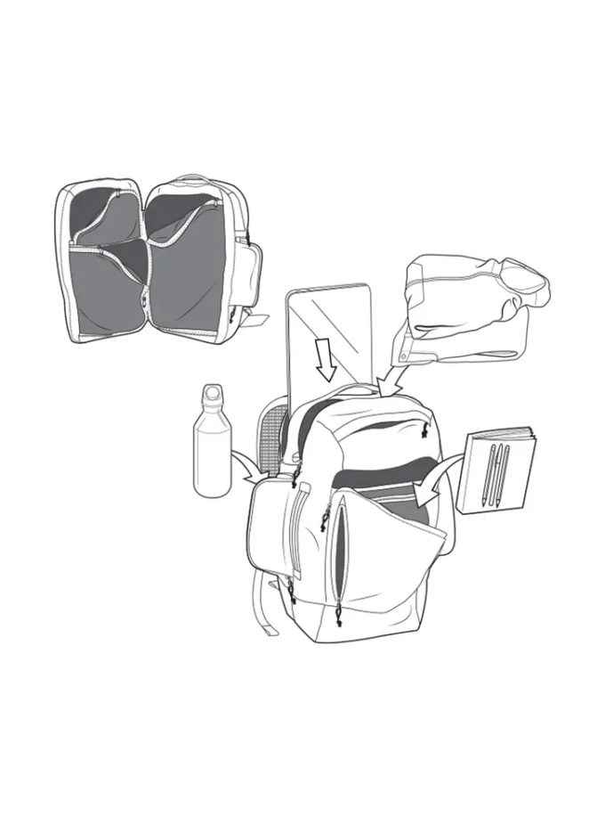 Zaino da viaggio Burton Multipath 27L Zaino da viaggio Burton Multipath 27L